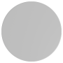 Round Freestanding Basin - Glossy White