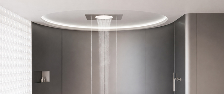 Rain shower heads