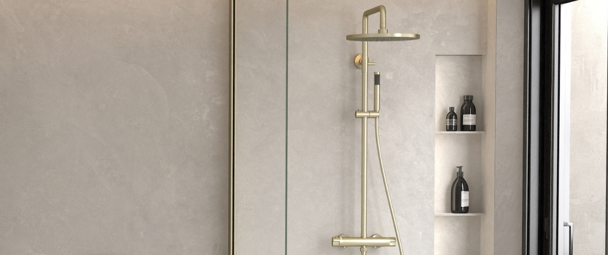 Gold shower columns