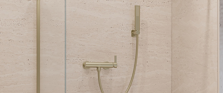 Shower mixer taps