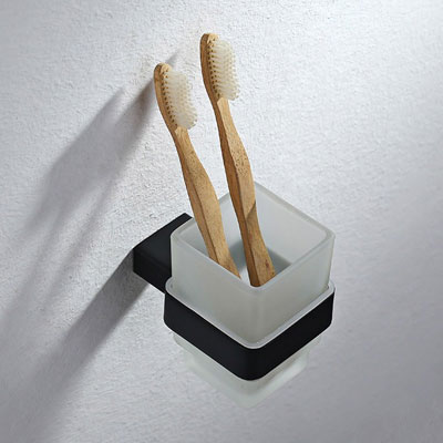 Wall Mounted Tumbler & Toothbrush Holders