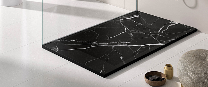 Ultra-low profile shower trays
