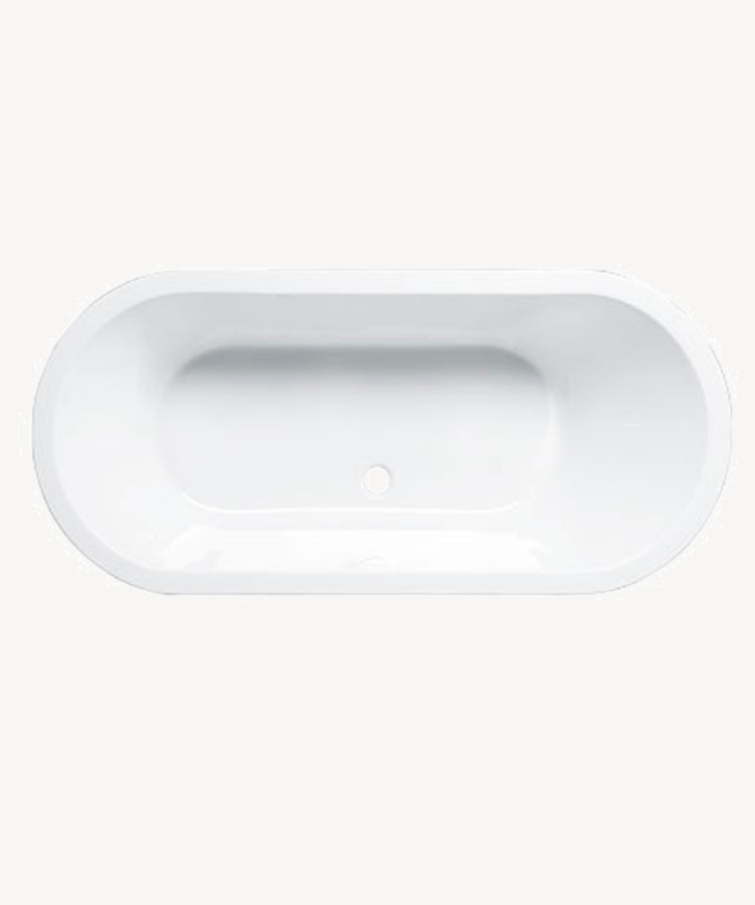 Loft Built-in Acrylic Bath - Glossy White