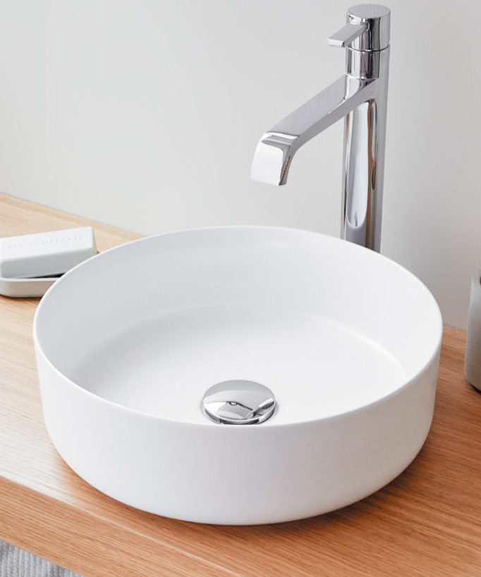 Marsala Round Ceramic Basin