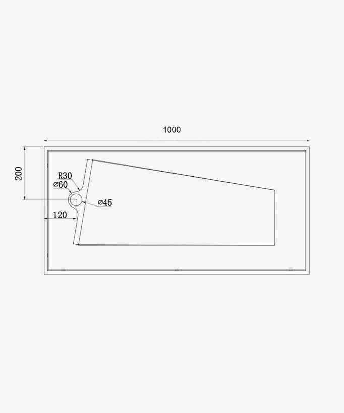 Kipushi Wall-Hung Basin - Matte White