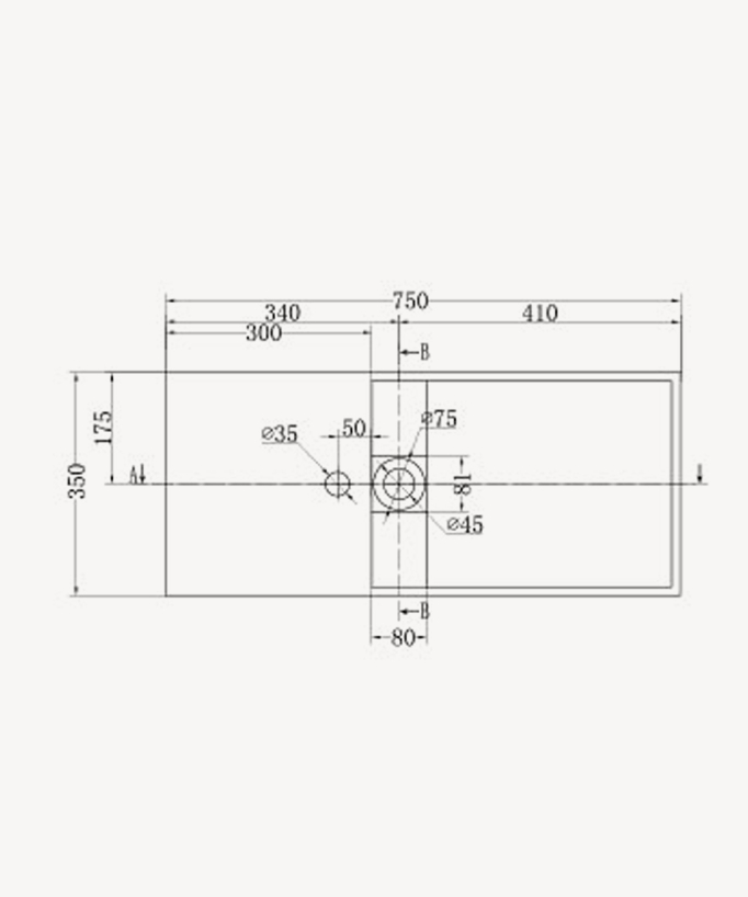 Kasaï Wall-Hung Basin - Matte White