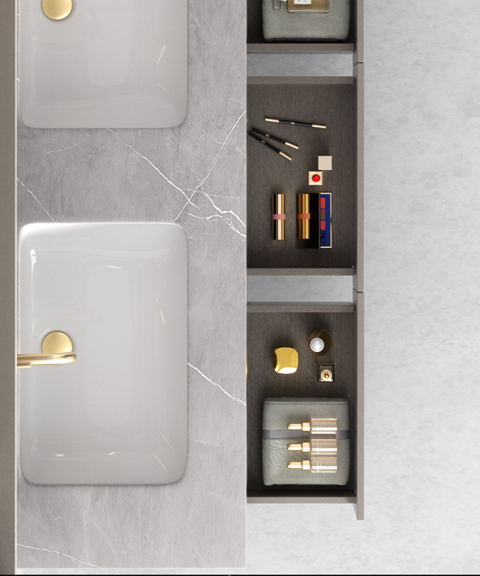 Madras Bathroom Vanity Unit - Grey
