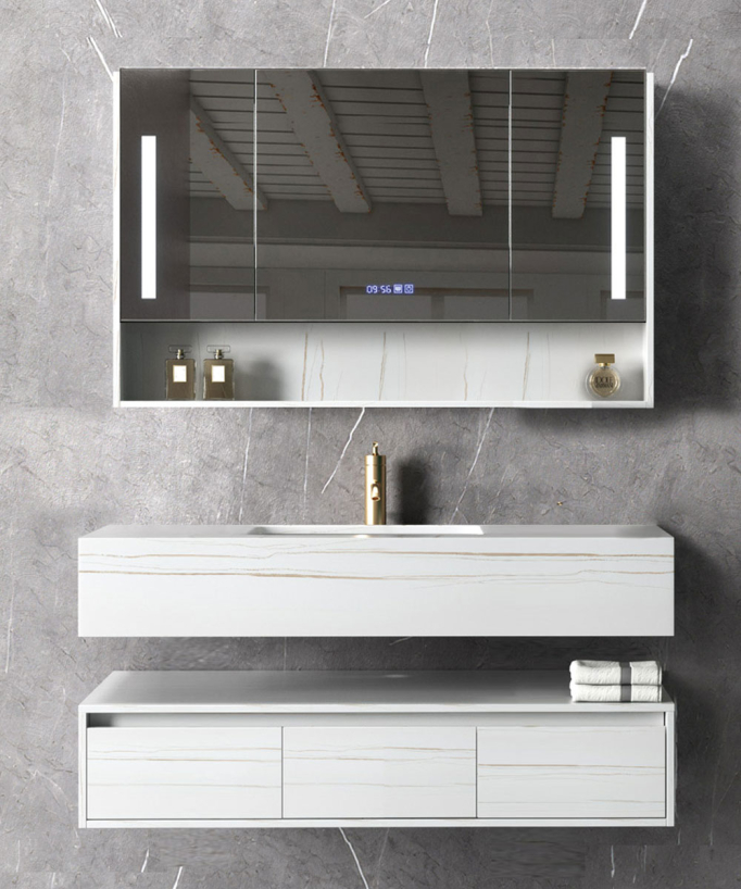 Madras Bathroom Vanity Unit - White - 120 cm