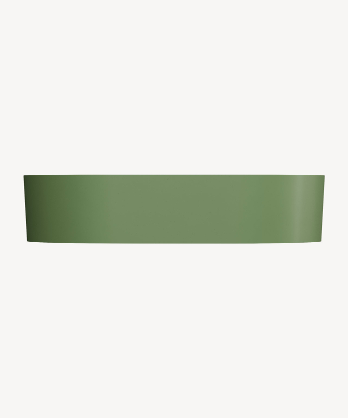 Ovo Countertop Basin - Olive Green
