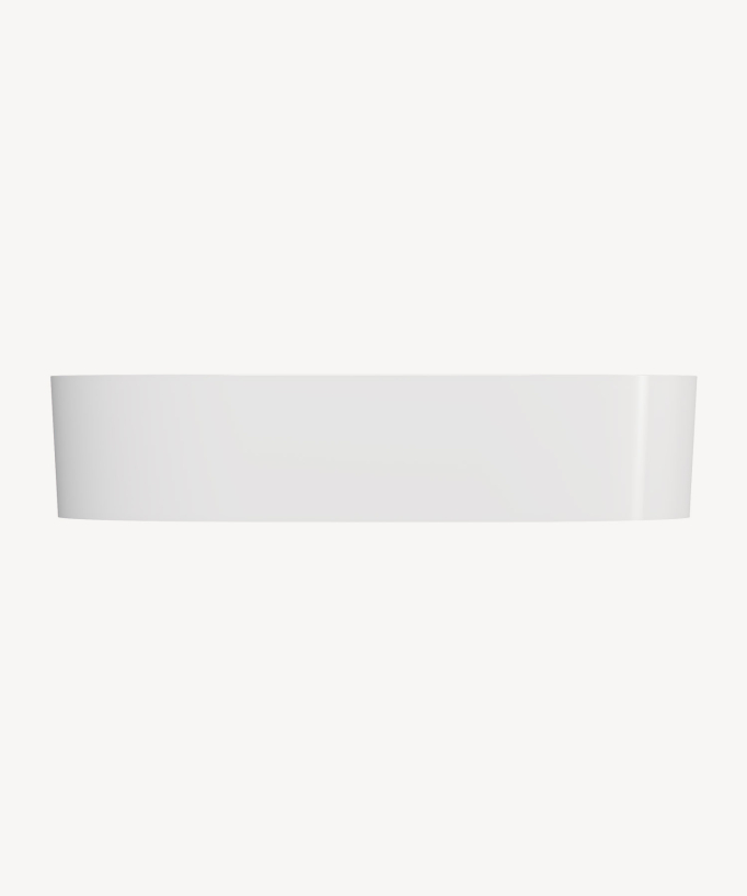 Ovo Countertop Basin - Glossy White