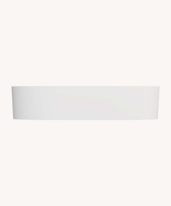 Ovo Countertop Basin - Matte White