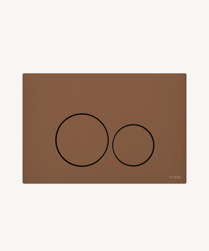 Dual Flush Stainless Steel Plate for Geberit Sigma Cistern