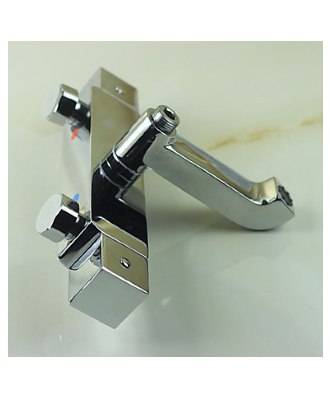 Thermostatic Bath and Shower Tap with Stainless Steel Shower Head
