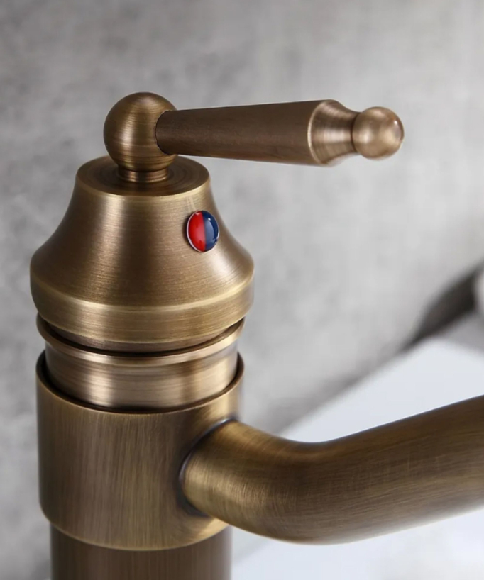 Bronze Basin Tap - Rome