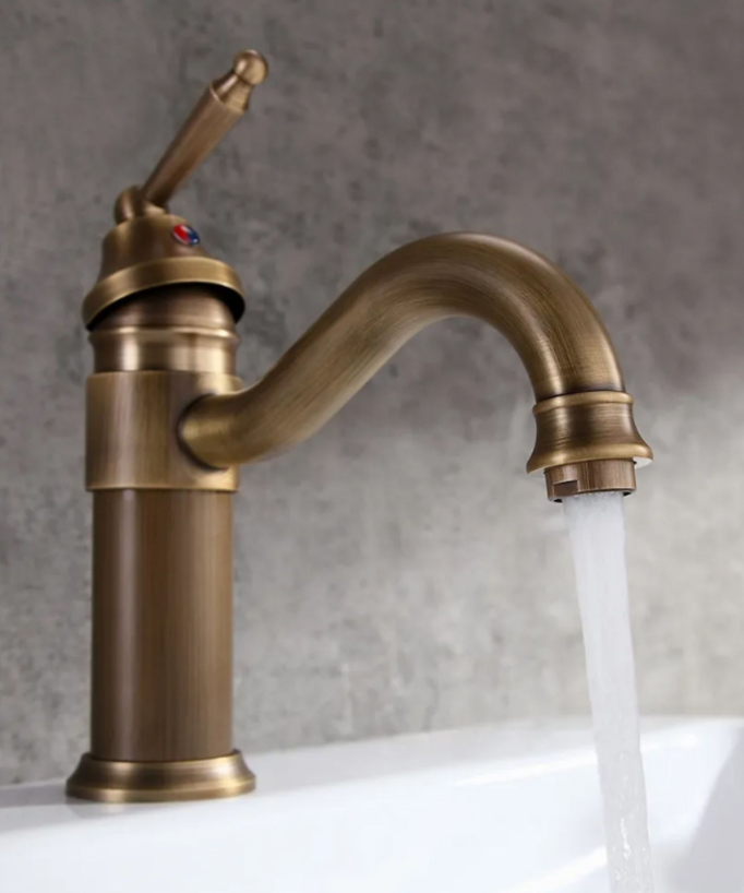 Bronze Basin Tap - Rome
