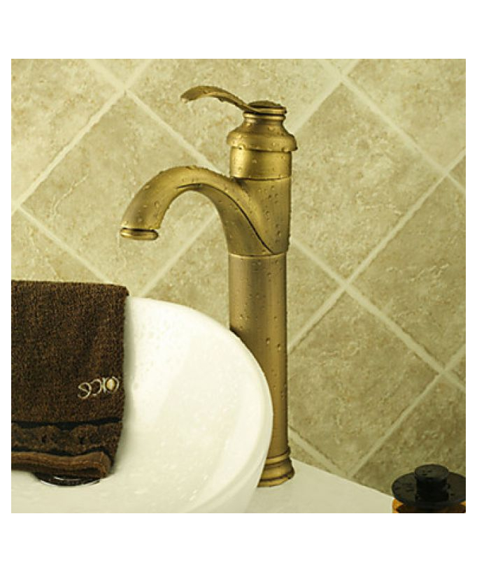 Classic Style Basin Tap - Brass Finish