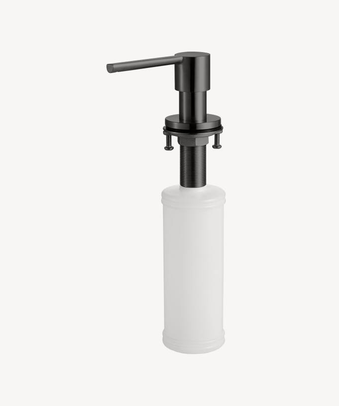 Stainless steel soap dispenser – Gunmetal