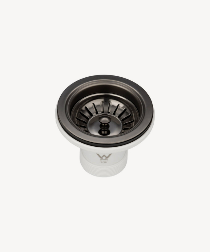 Balsa 380mm Single Bowl Sink - Brushed Gunmetal