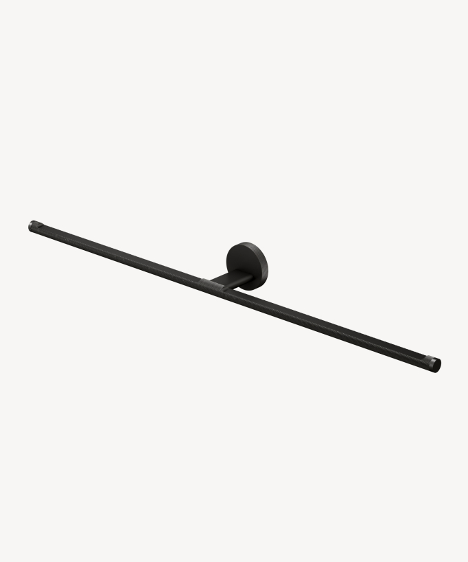 Wall-mounted towel rail – Gunmetal – Leros
