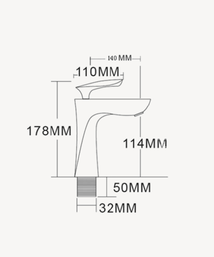 Basin Mixer Tap - Canopus