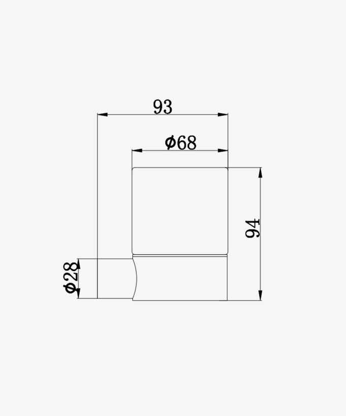 Wall-mounted tumbler holder – Fiumina