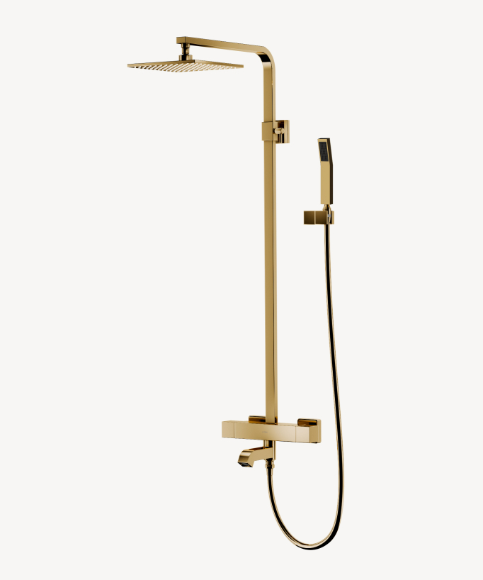 Thermostatic bath-shower column – Sirius