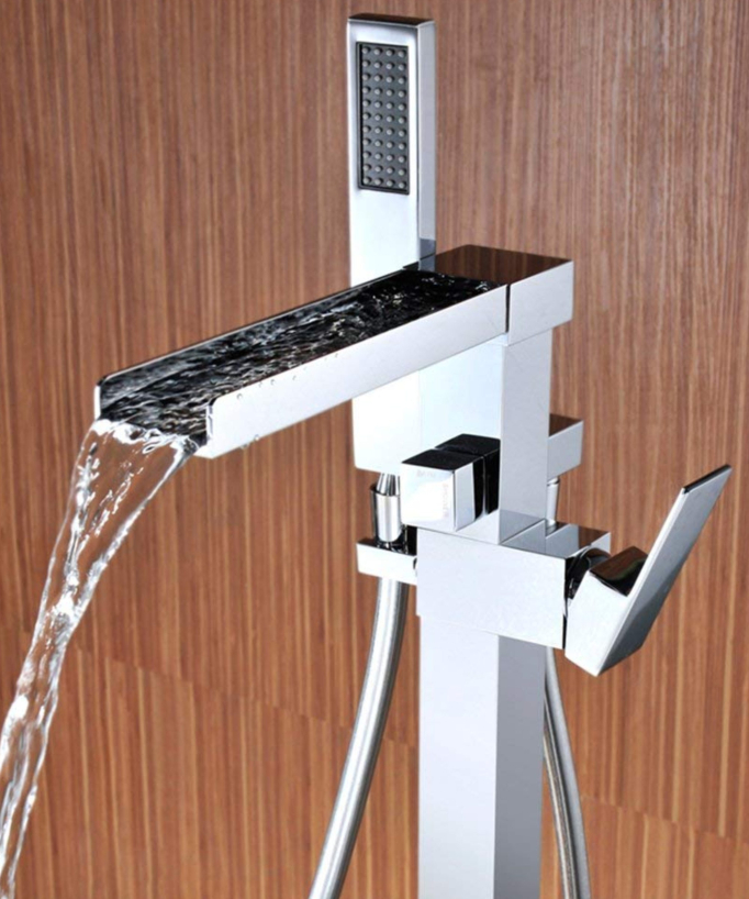 Single-Column Bath-Shower Mixer - Chrome - Alnair