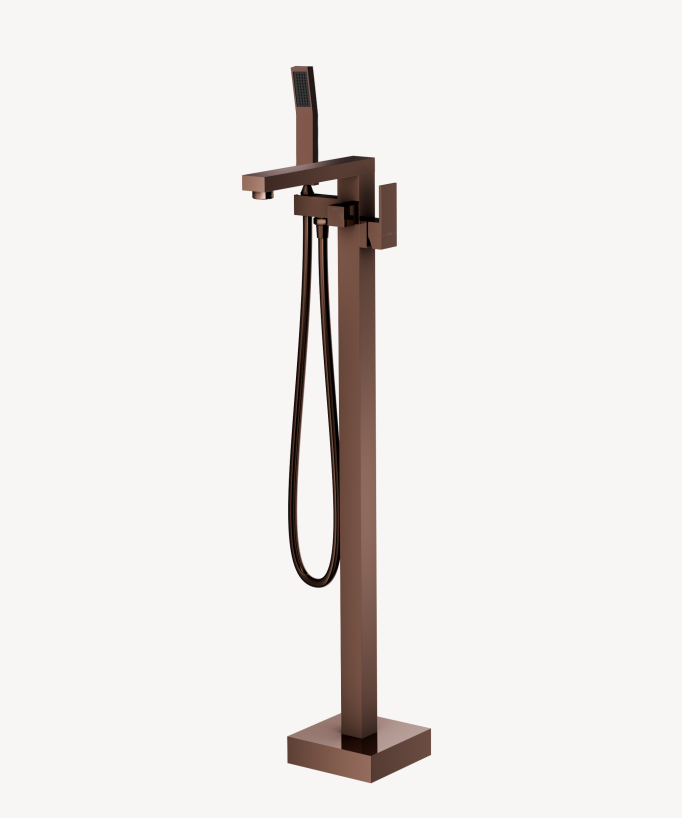 Single-Column Bath-Shower Mixer - Rose Gold - Sirius