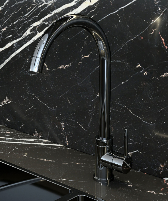 Kitchen Mixer Tap - Chrome - Corbeau