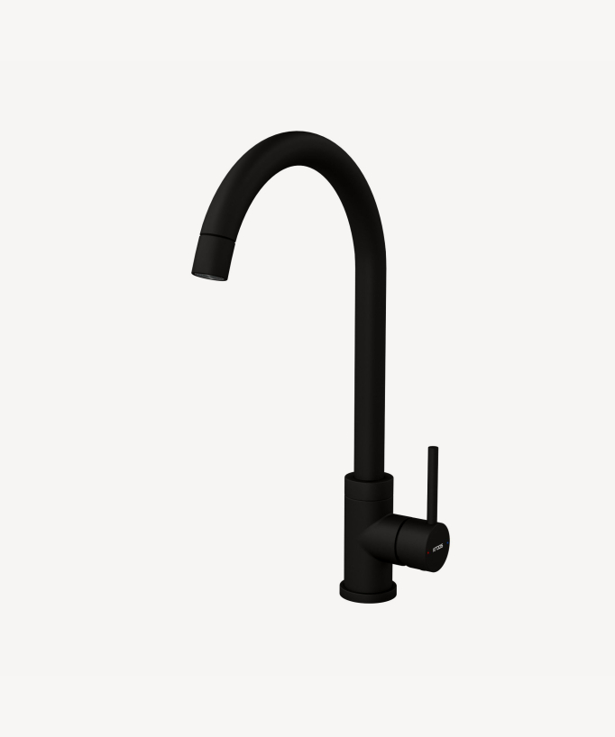 Kitchen Mixer Tap - Black - Corbeau