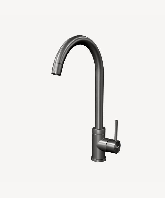 Kitchen Mixer Tap - Gunmetal - Corbeau