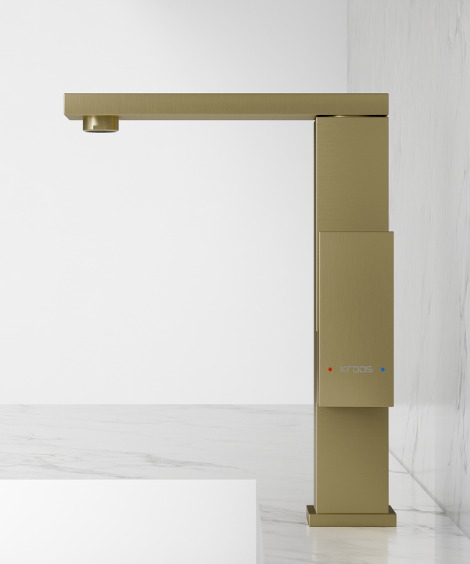 Kitchen Sink Mixer Tap Brushed Gold - Sirius
