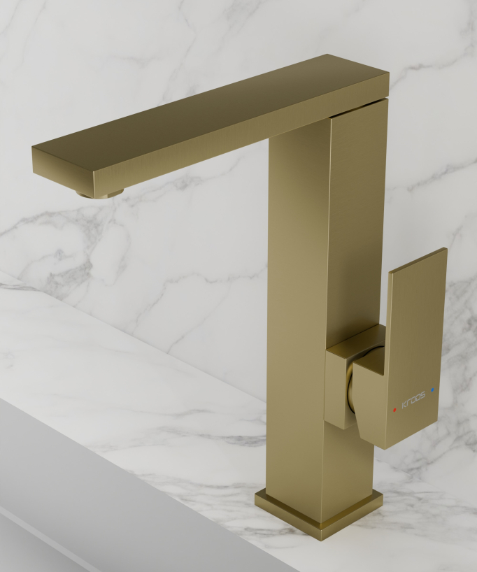 Kitchen Sink Mixer Tap Brushed Gold - Sirius