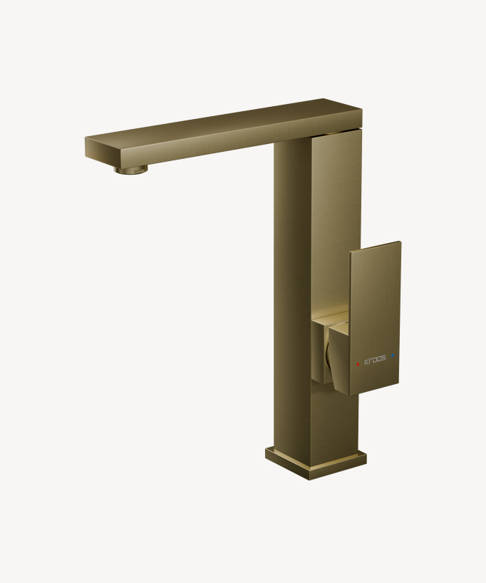 Kitchen Sink Mixer Tap Brushed Gold - Sirius