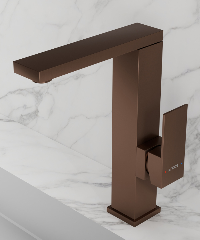 Kitchen Sink Mixer Tap Brushed Rose Gold - Sirius