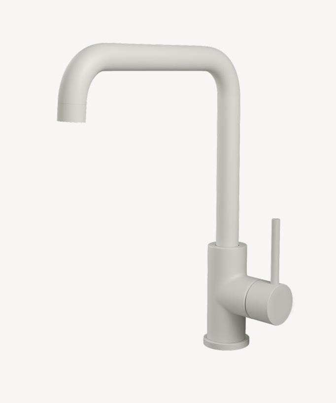 U-Shaped Kitchen Mixer Tap White - Corbeau