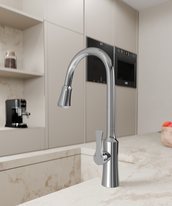 Sink Mixer Tap - Chrome - Beata