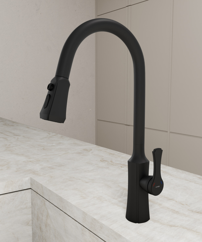 Sink Mixer Tap - Black Copper - Beata