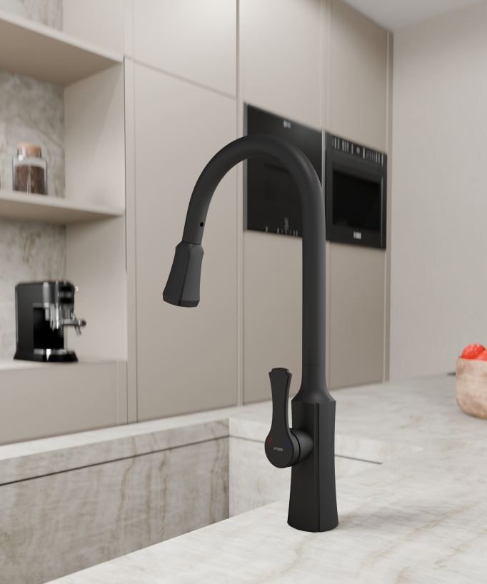 Sink Mixer Tap - Black Copper - Beata