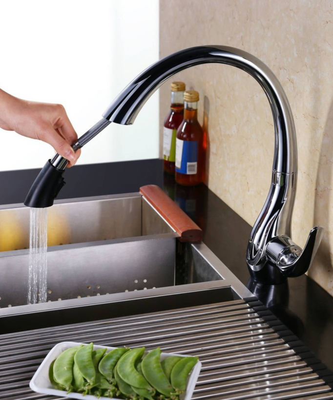 Kitchen Mixer Tap - Chrome - Tijuana