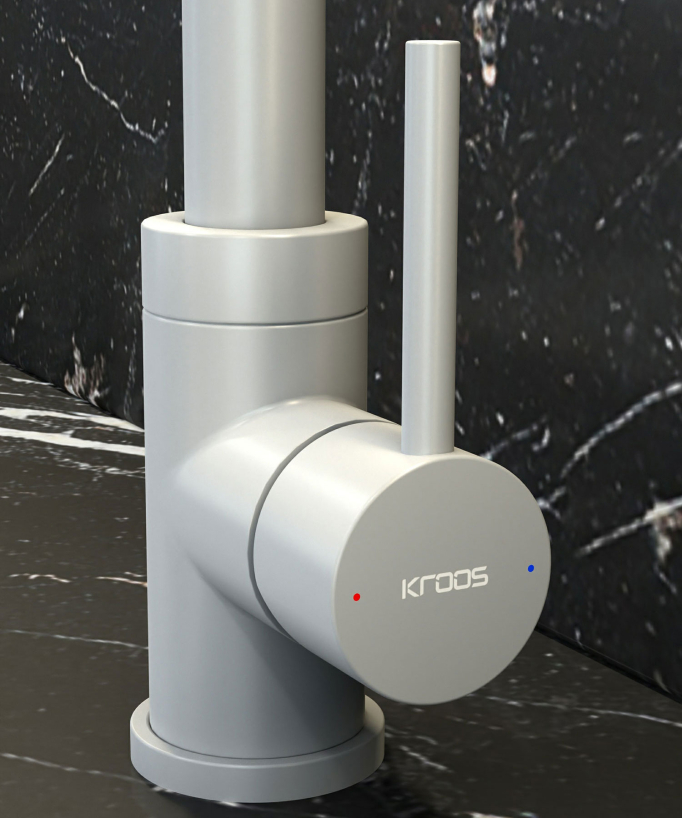 Kitchen Mixer Tap - White - Corbeau