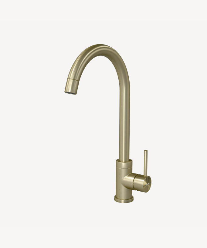 Kitchen Mixer Tap - Brushed Gold - Corbeau
