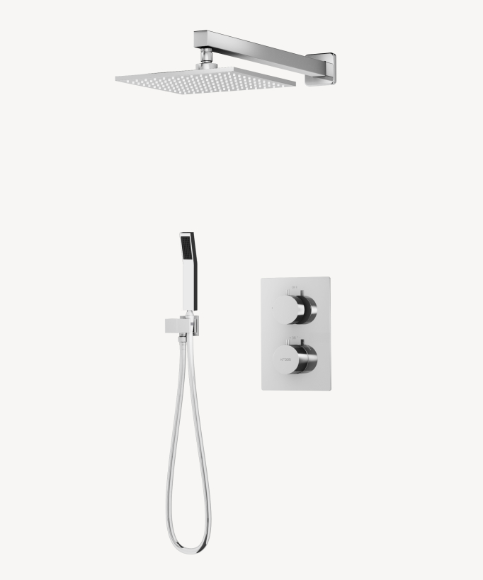 Thermostatic Concealed Shower Column - Sirius