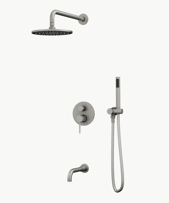 Concealed Shower and Bathtub Column - Corbeau