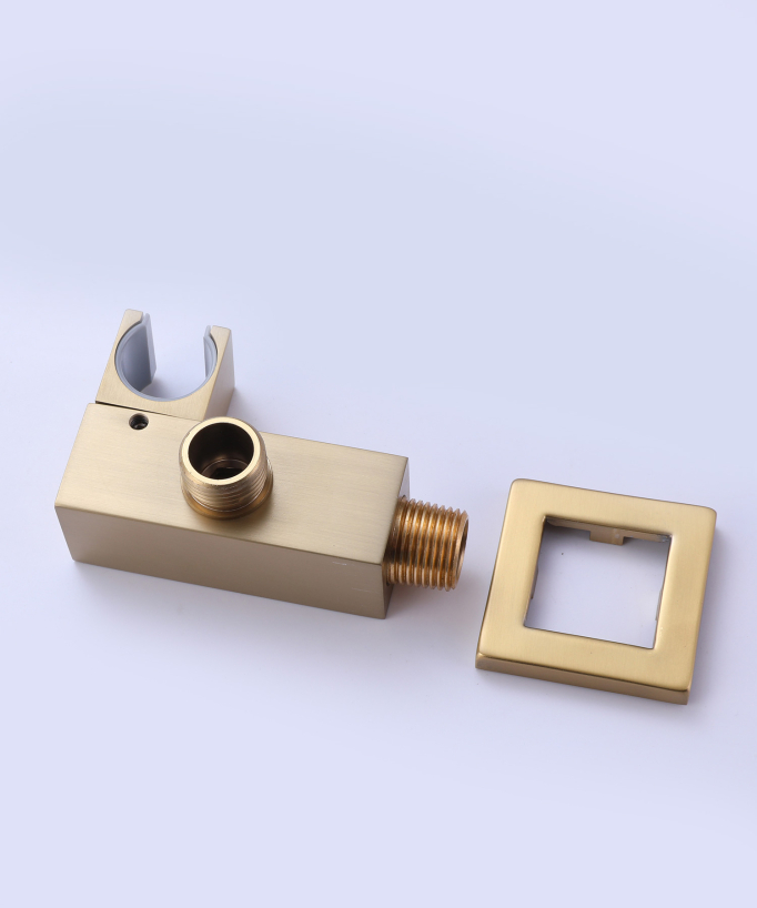 Sirius Concealed Shower Column - Brushed Gold