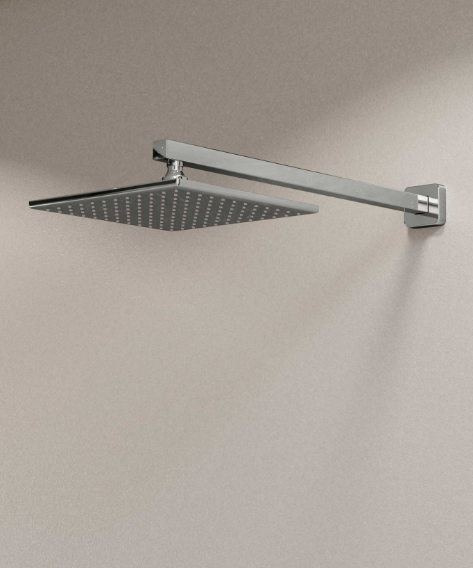 Two-Function Concealed Shower Column - Chrome - Nunki