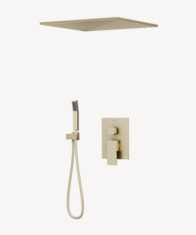 Ceiling-Concealed Rain Shower System - Sirius