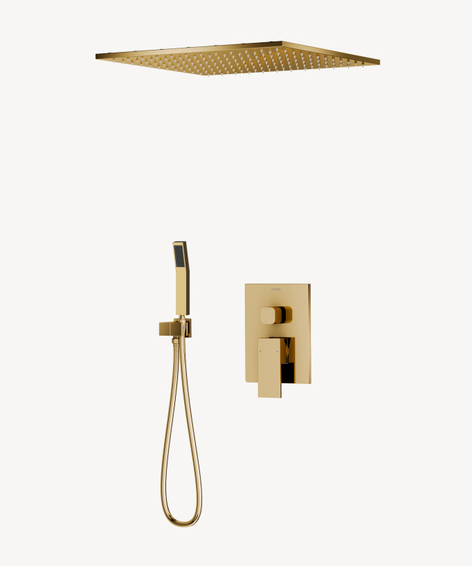 Ceiling-Concealed Rain Shower System - Sirius