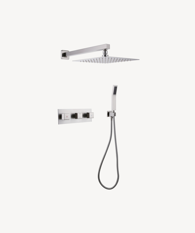 Concealed Mixer Shower with 3 Handles - Sirius