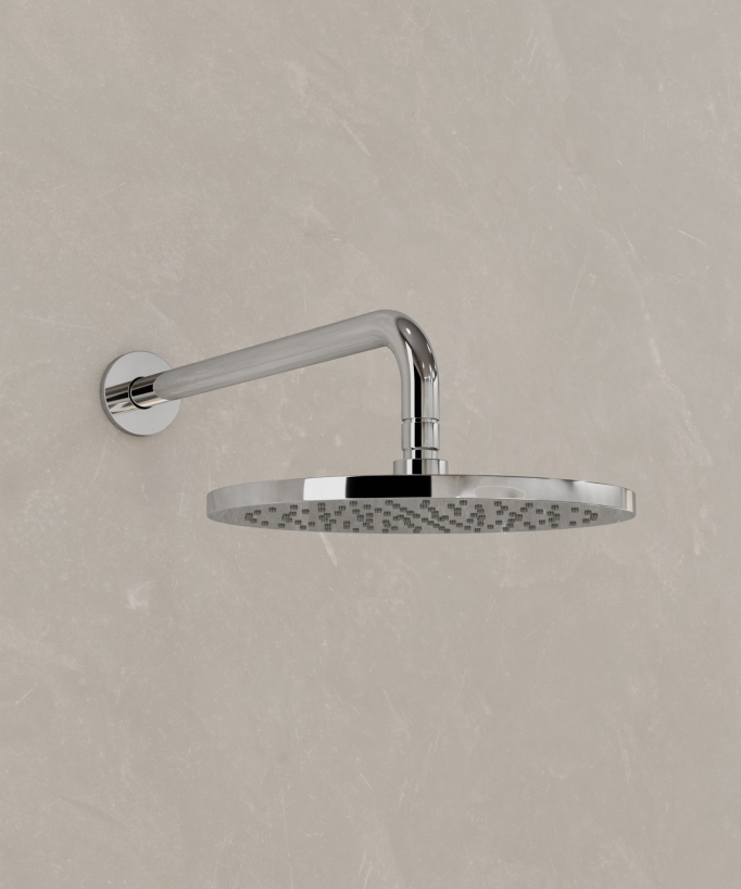 Concealed Shower Set Without Flow Control Chrome - Leros